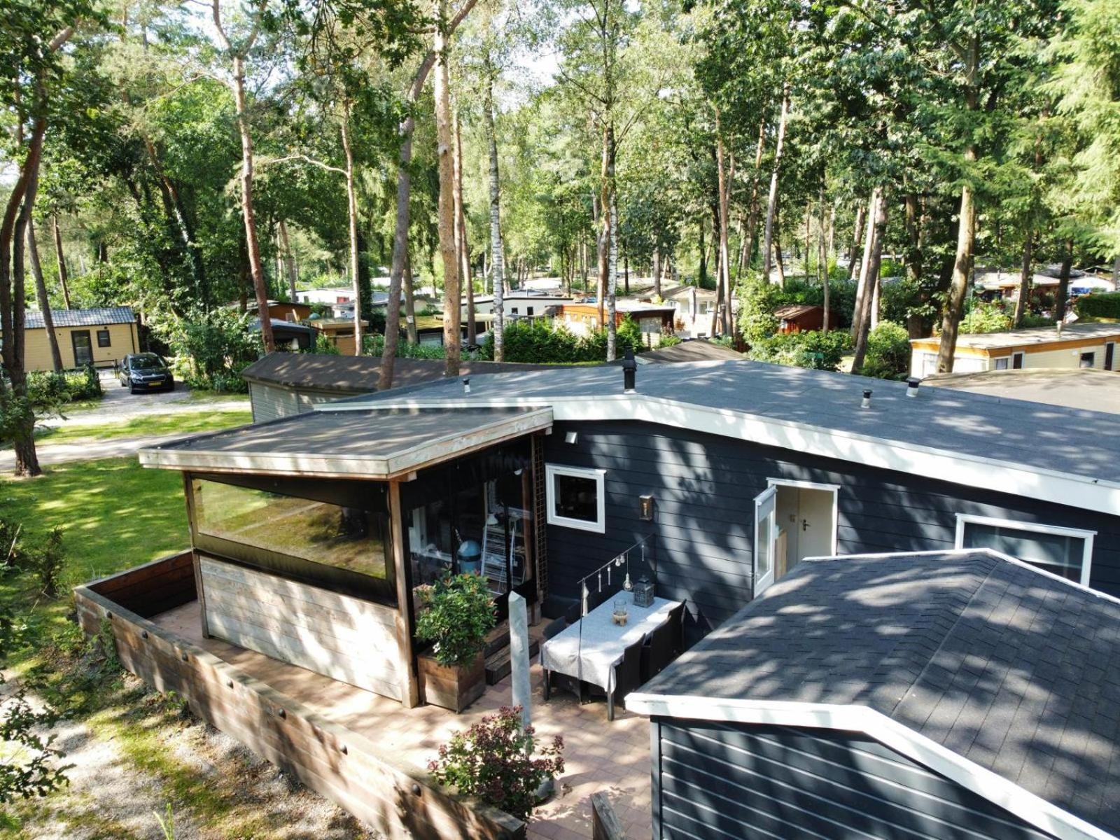 Chalet Bosrijk Midden In De Natuur-Eten&Drinken-Activiteiten-Ontspanning-En Nog Veel Meer Hoenderloo Εξωτερικό φωτογραφία